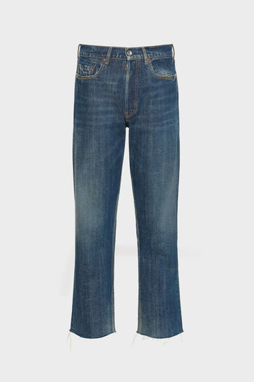 Straight-leg jeans