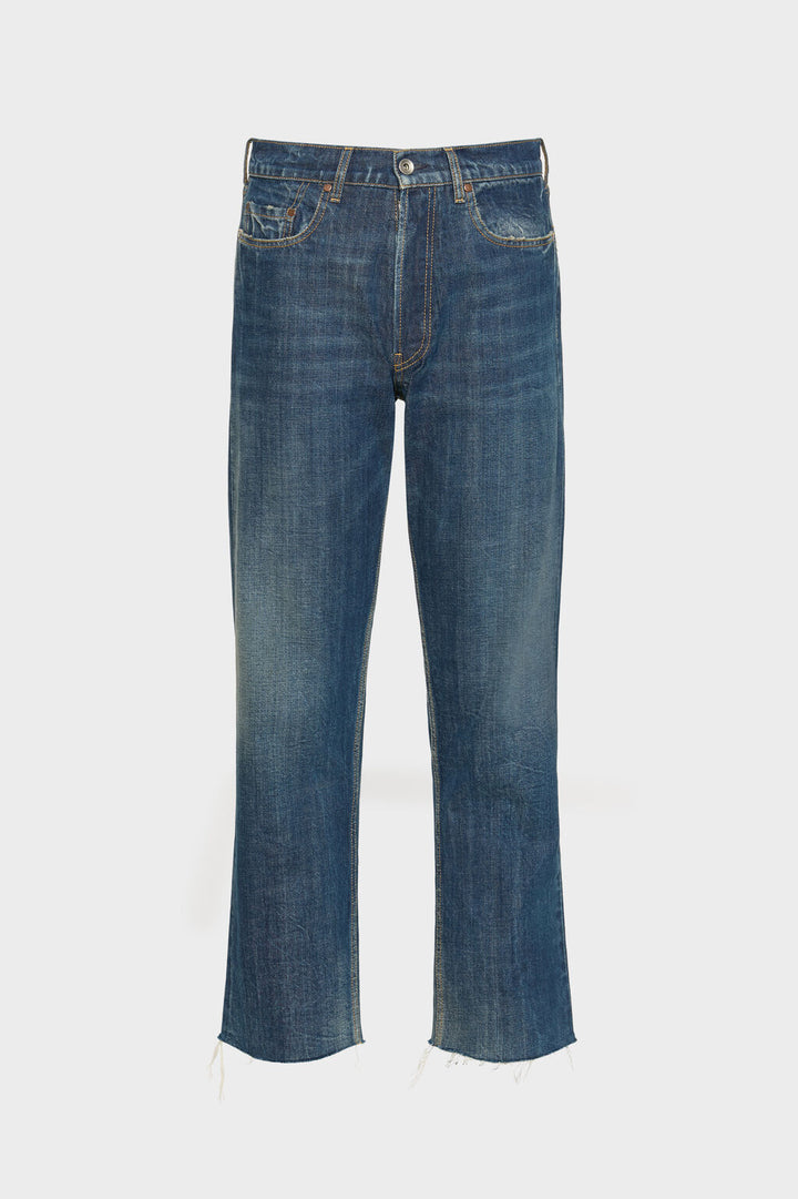 Straight-leg jeans
