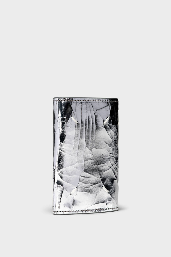 Broken mirror keyring wallet