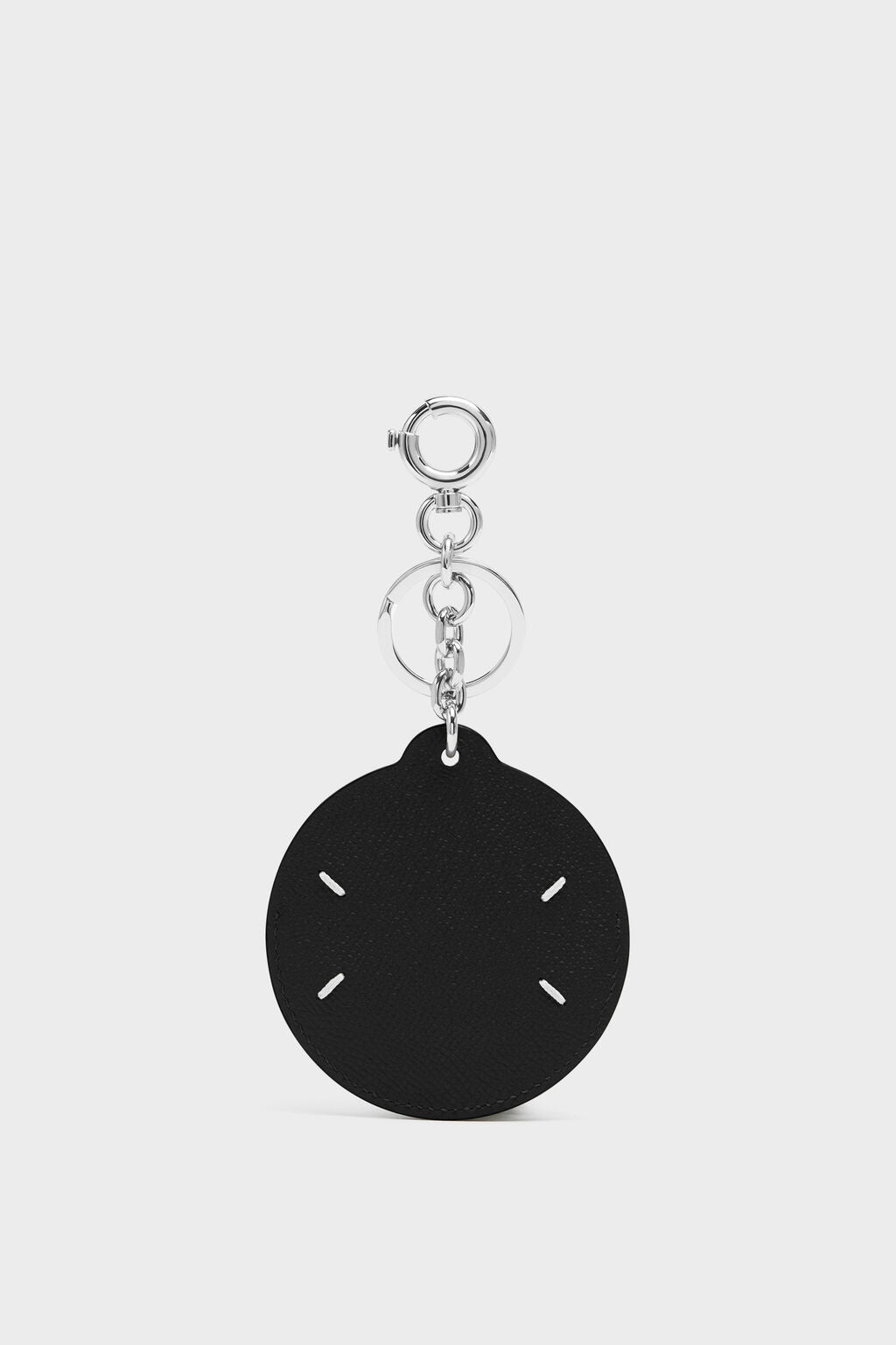 Designer Black Mirrored Key Ring | Shop Online | Maison Margiela