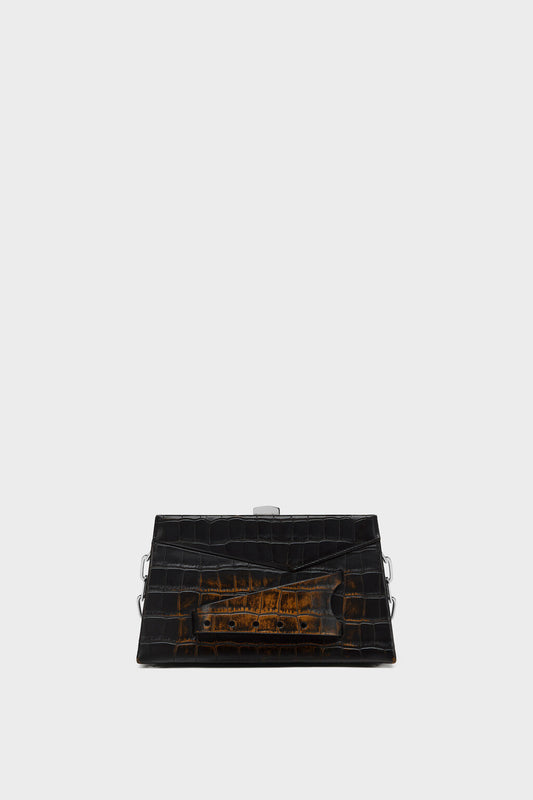 Maison Margiela Snatched shoulder clutch bag small