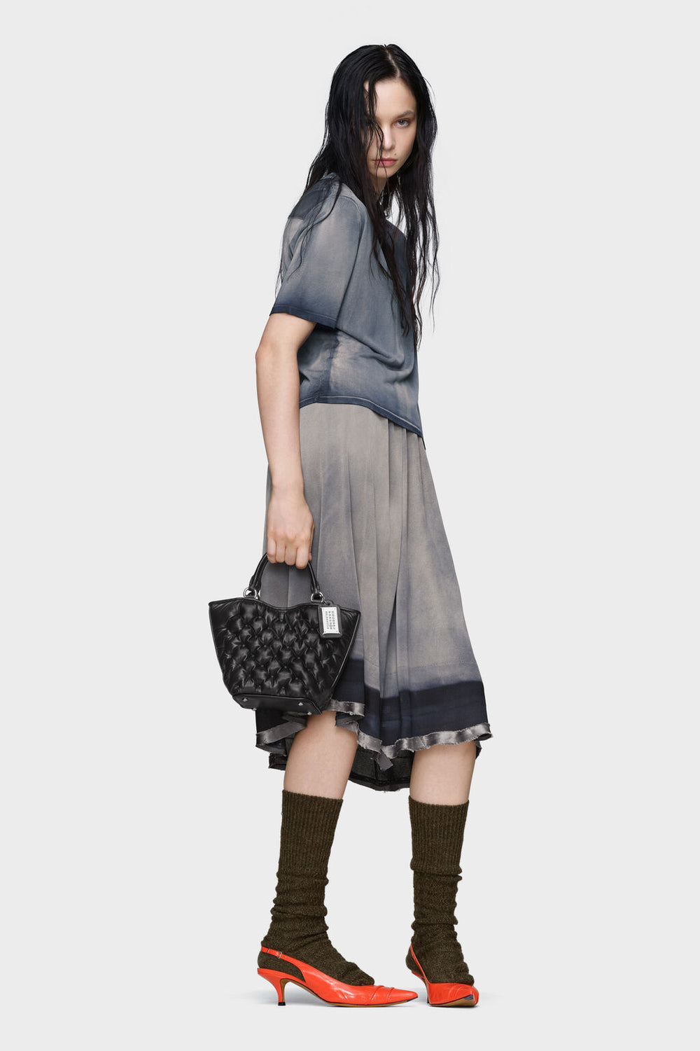 Maison Margiela Glam Slam embroidery tote mini