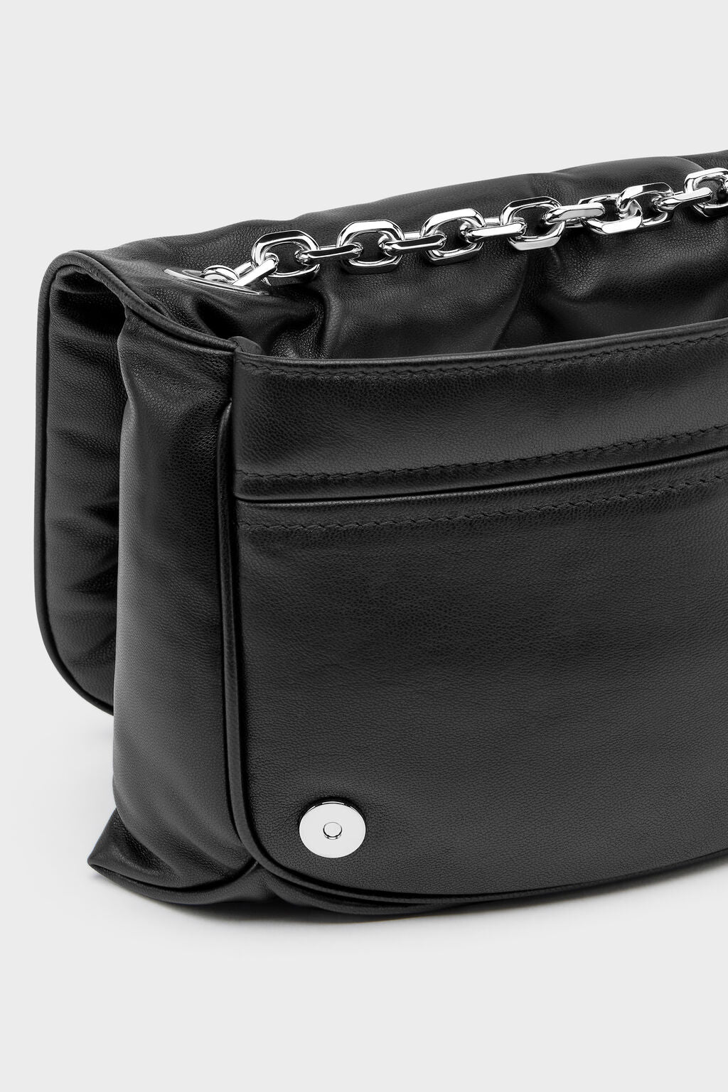 Designer Black Glam Slam flap small | Shop Online | Maison Margiela
