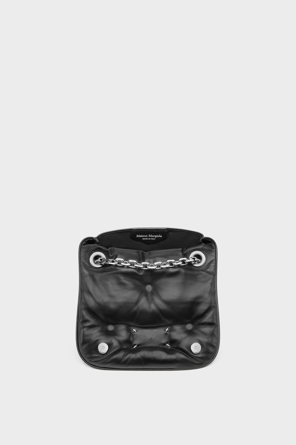 Designer Black Glam Slam flap small | Shop Online | Maison Margiela