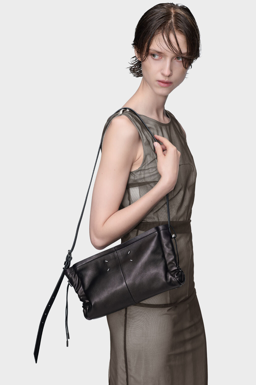 Drawstring Shoulder Bag