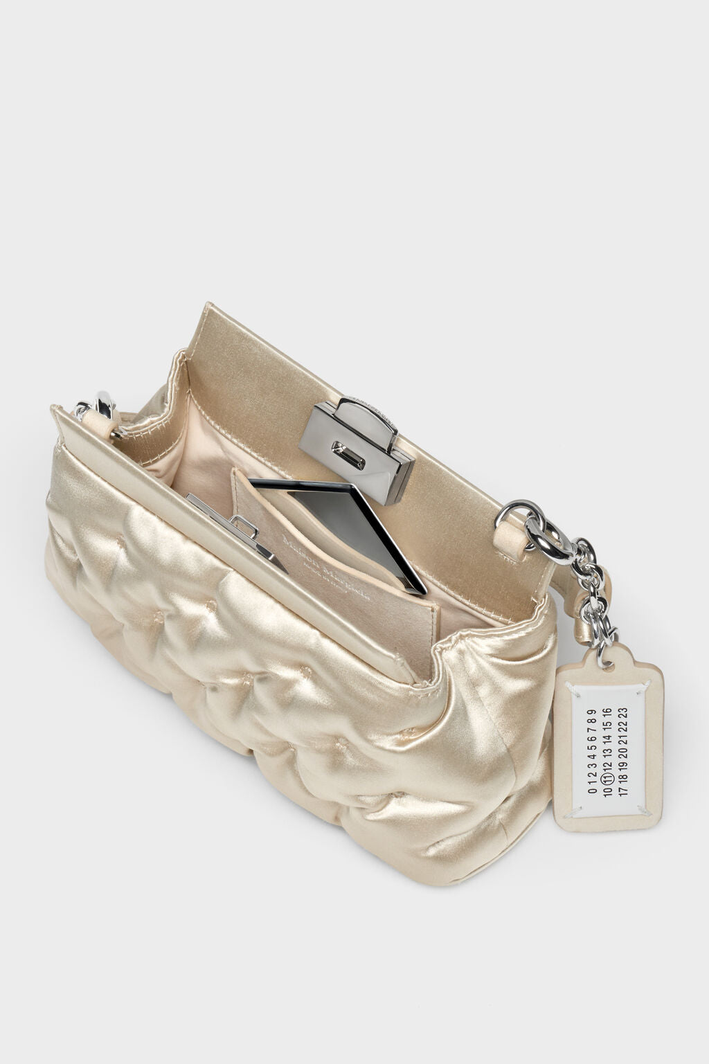 Designer WHITE Glam Slam embroidery clutch small | Shop Online