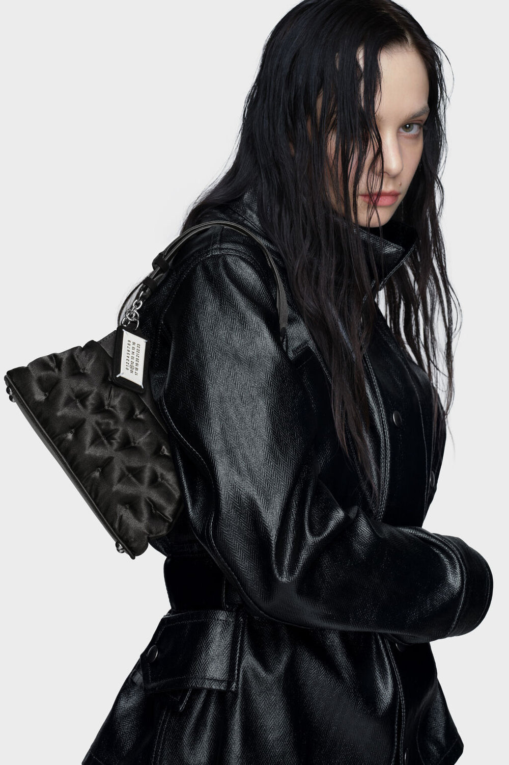 Maison Margiela Glam Slam embroidery clutch small