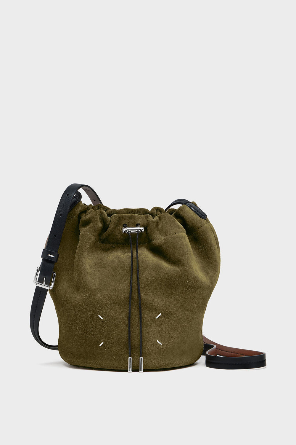 Maison Margiela Drawstring  Crossbody Bucket