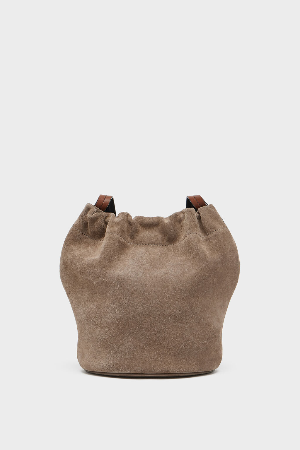 Drawstring  Crossbody Bucket