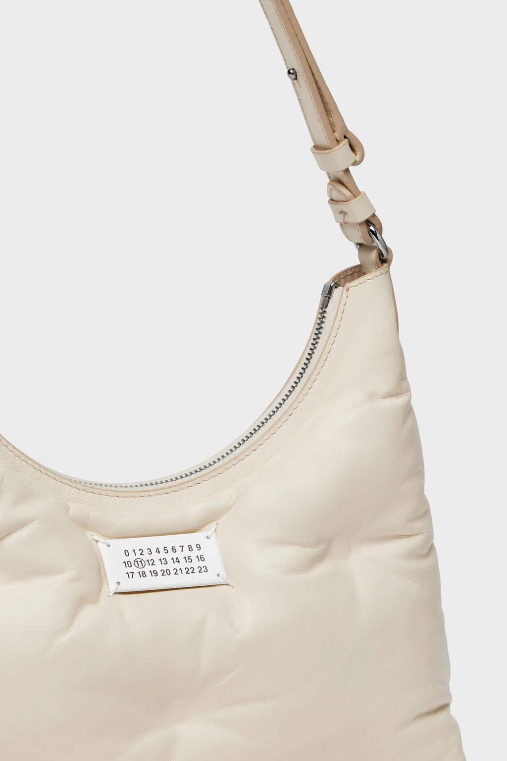 Designer Toile Glam Slam hobo small | Shop Online | Maison Margiela