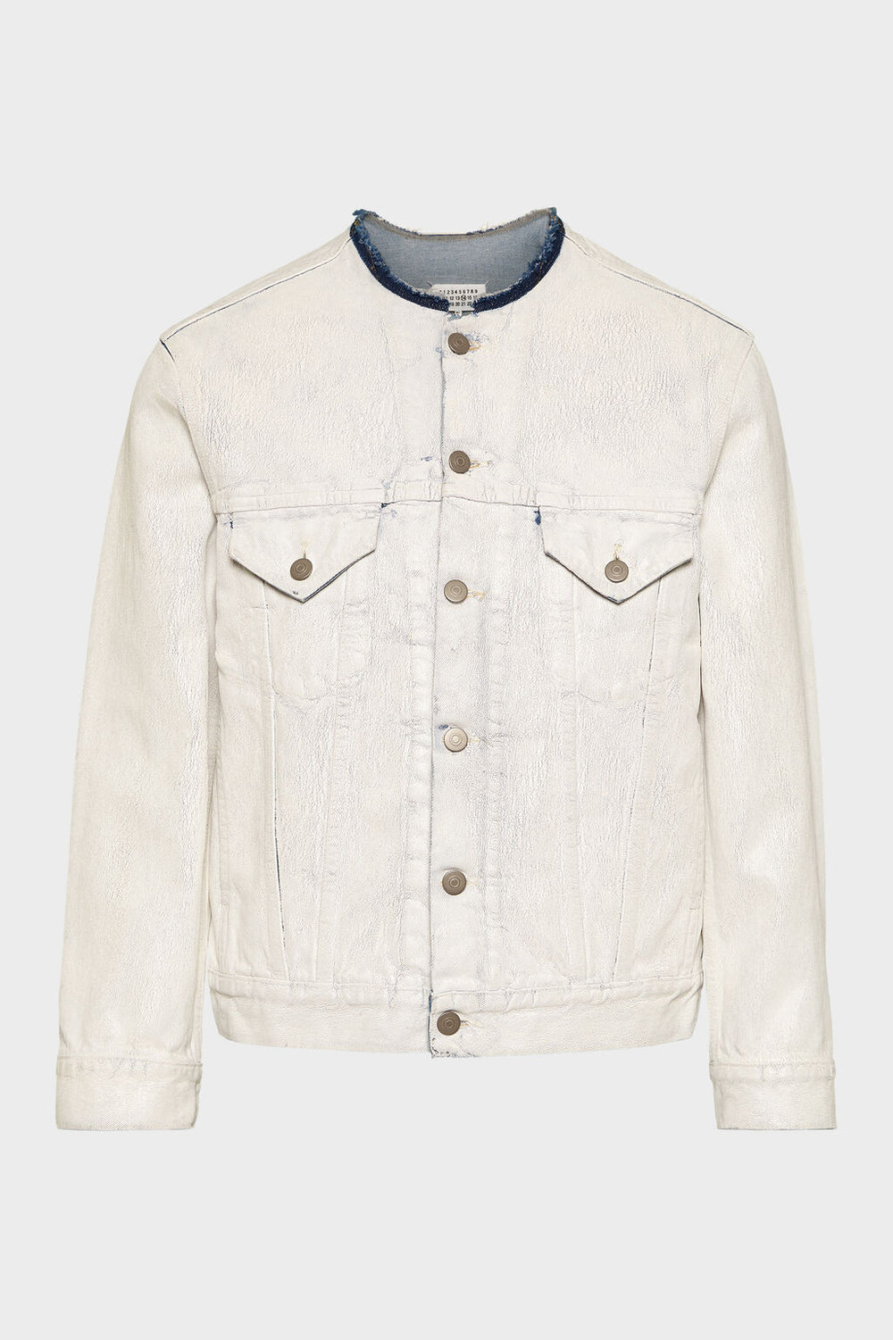 Maison Margiela Collarless Denim Jacket